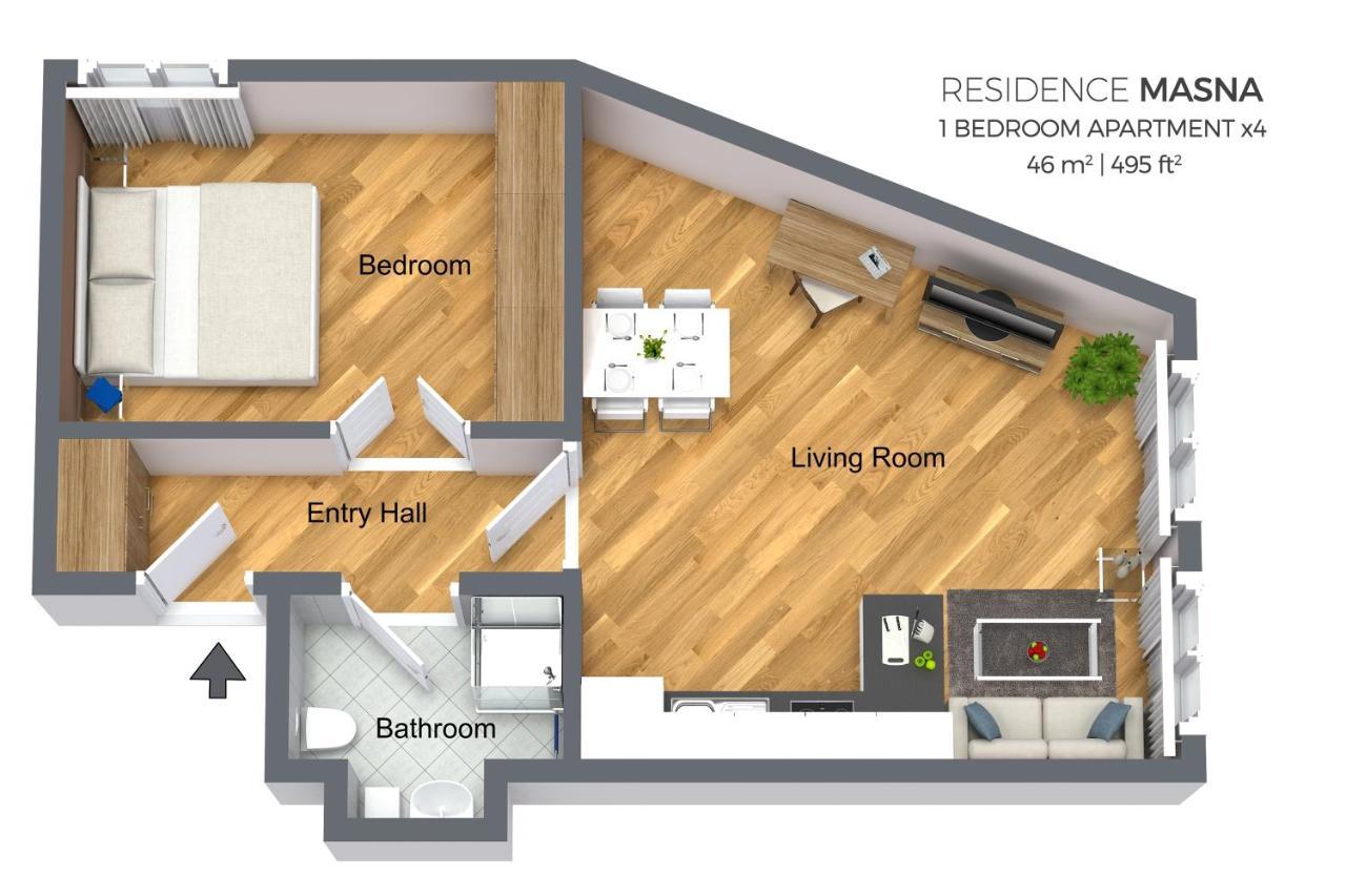 Residence Masna Πράγα Δωμάτιο φωτογραφία